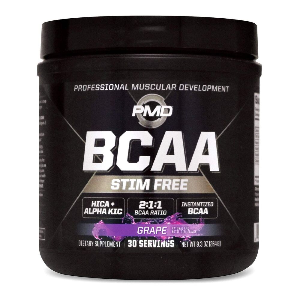 PMD BCAA Stim-Free Grape – 30 Servings